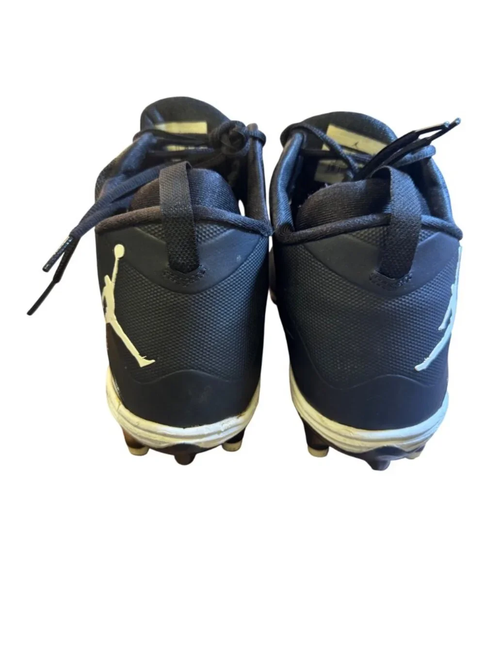 Jordan SuperFly 3 TD Men Size 12 Black White Cleats 719548-010